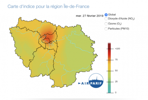 Vignette Paris Obligatoire Pour Rouler Mercredi 27 Fevrier