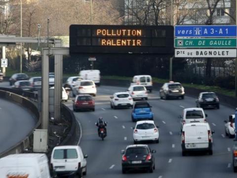 vignette crit air paris, pic de pollution juillet 2018